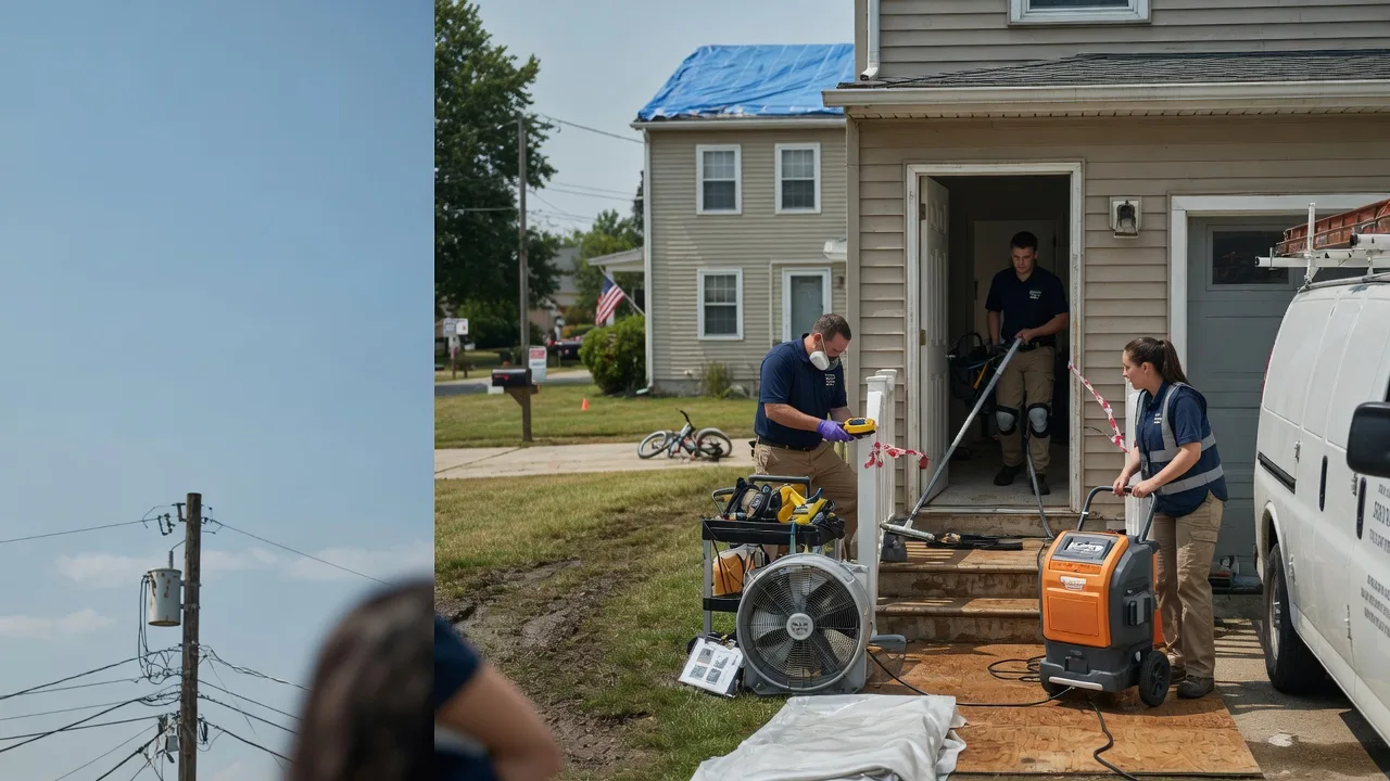 Water Damage Repair in Beverly, WV near me